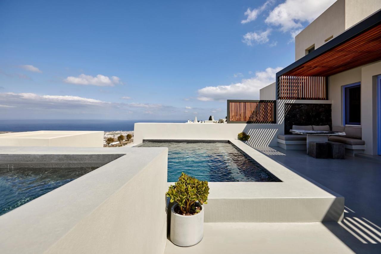 My Santorini Villa, Pyrgos Luxury Zewnętrze zdjęcie