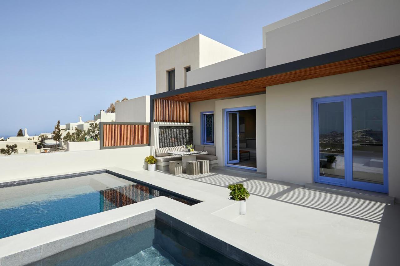 My Santorini Villa, Pyrgos Luxury Zewnętrze zdjęcie